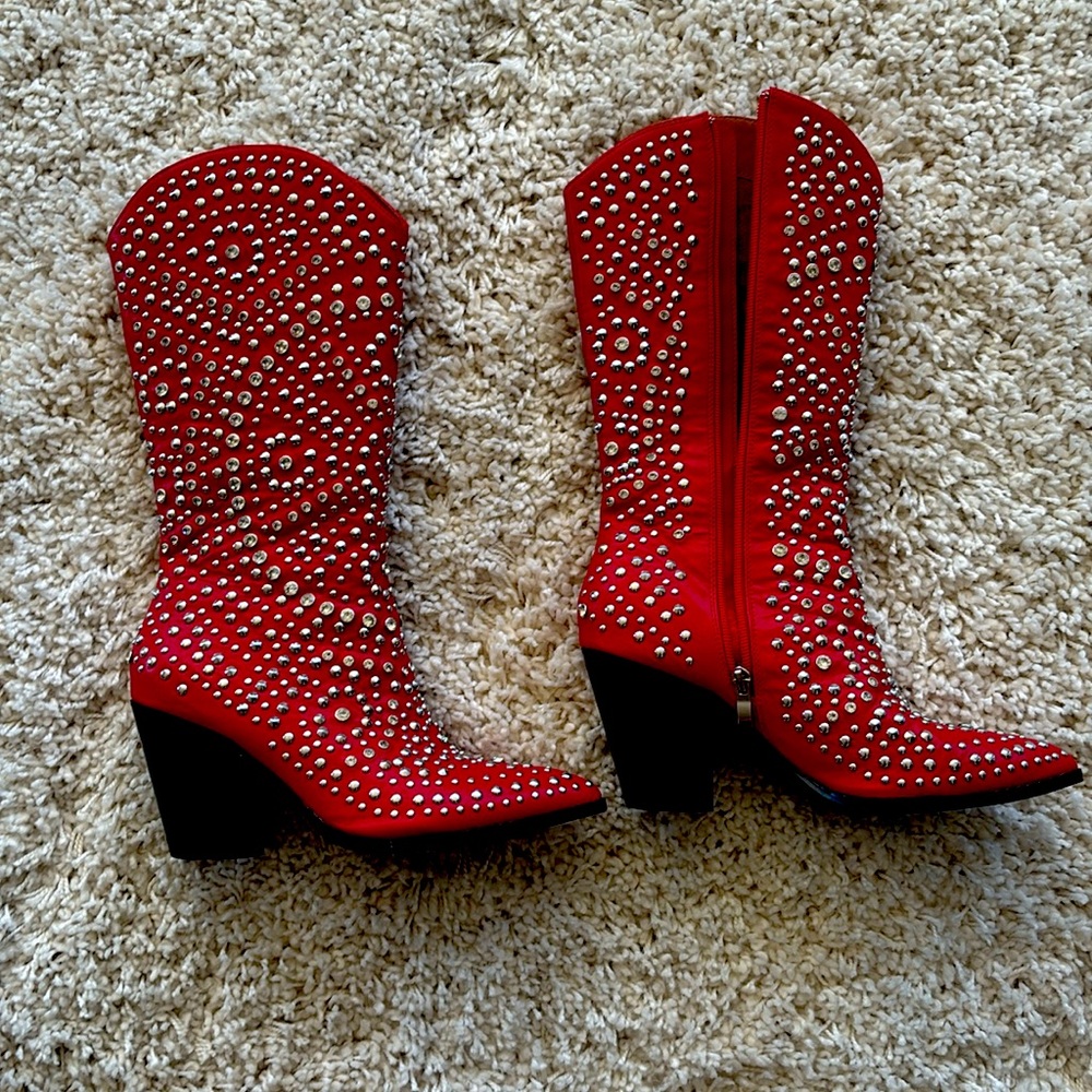 Diamond Western Boots